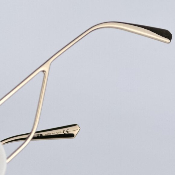 Dior 30MONTAIGNE BU 95A1 BRAND NEW Sunglasses Ivory Gold Smoke Women Geometric - Picture 9 of 11